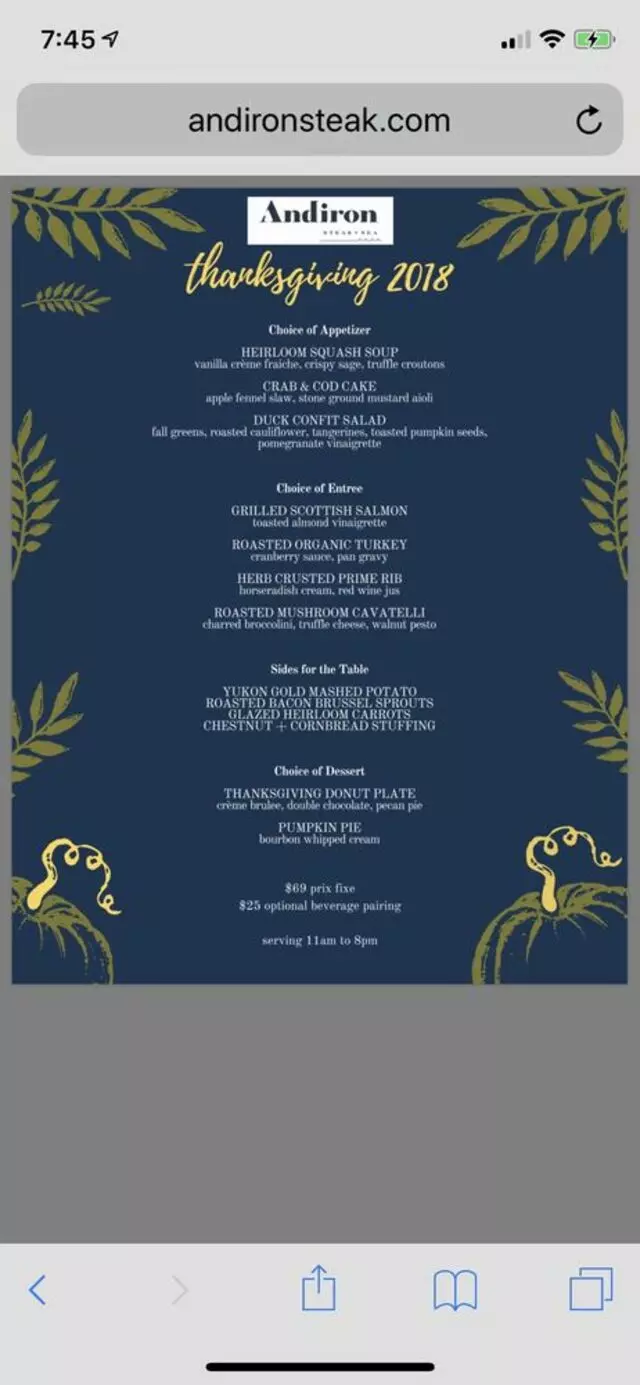 Andiron Steak & Sea