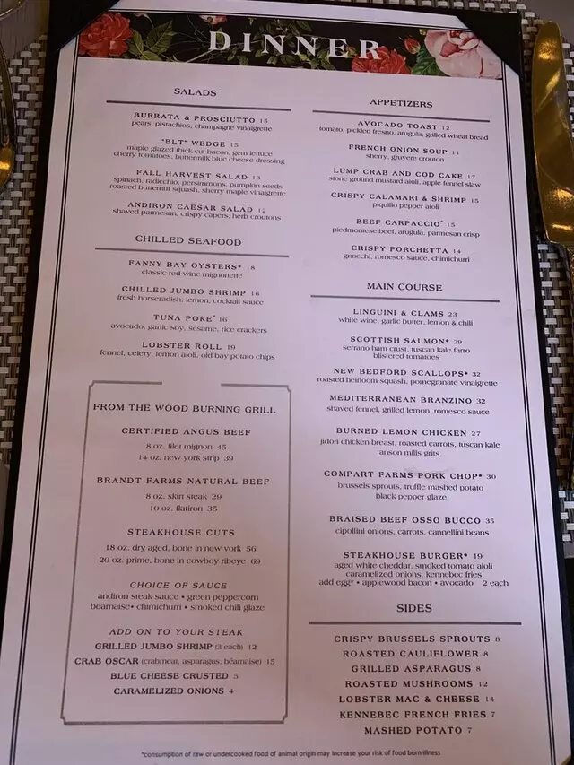 Andiron Steak & Sea