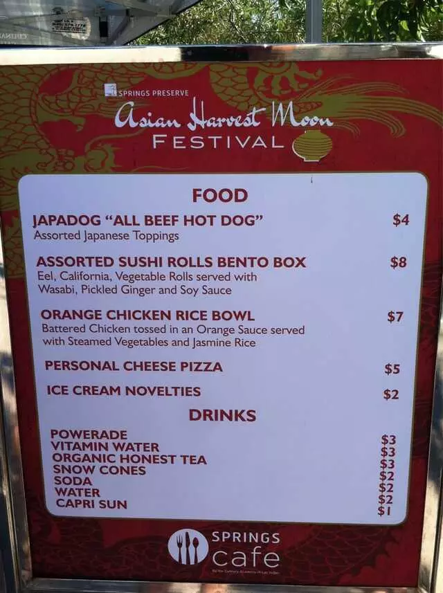Asian Moon Festival @ Springs Preserve
