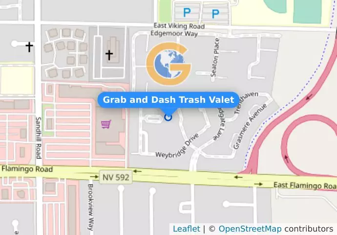Grab and Dash Trash Valet