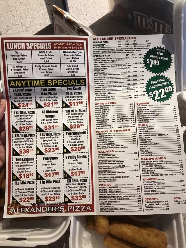Alexander’s Pizza