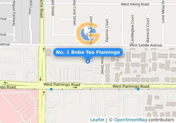 No. 1 Boba Tea Flamingo