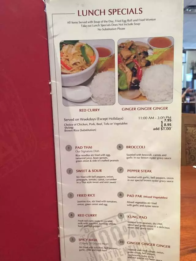 Archi’s Thai Bistro