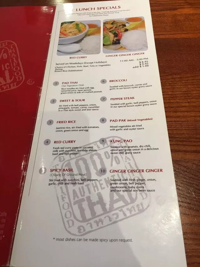Archi’s Thai Bistro