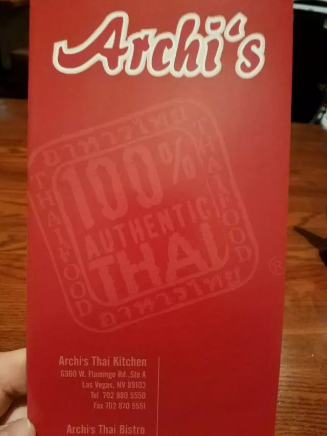 Archi’s Thai Bistro