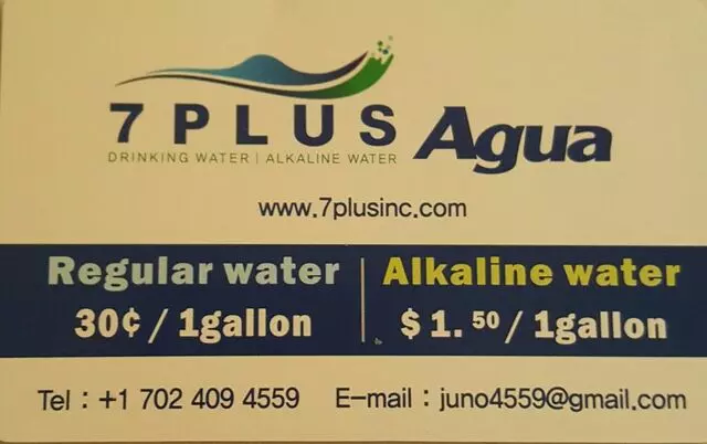 7 Plus Water & Alkaline