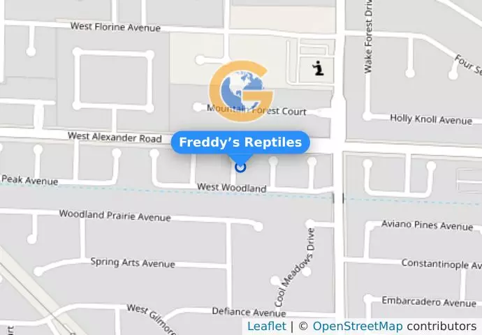 Freddy’s Reptiles