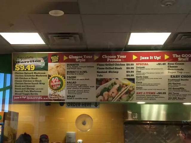360 Gourmet Burrito