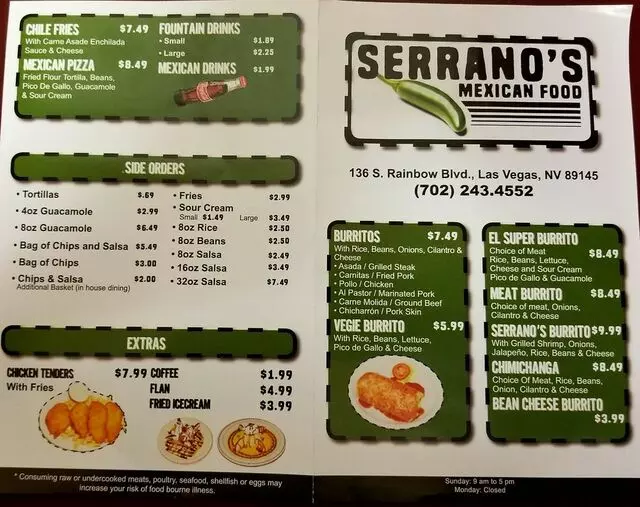 Serrano’s Mexican Restaurant
