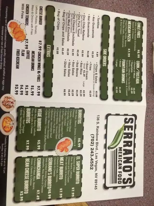 Serrano’s Mexican Restaurant