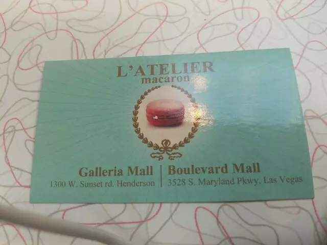 L&apos; ATELIER Macaron