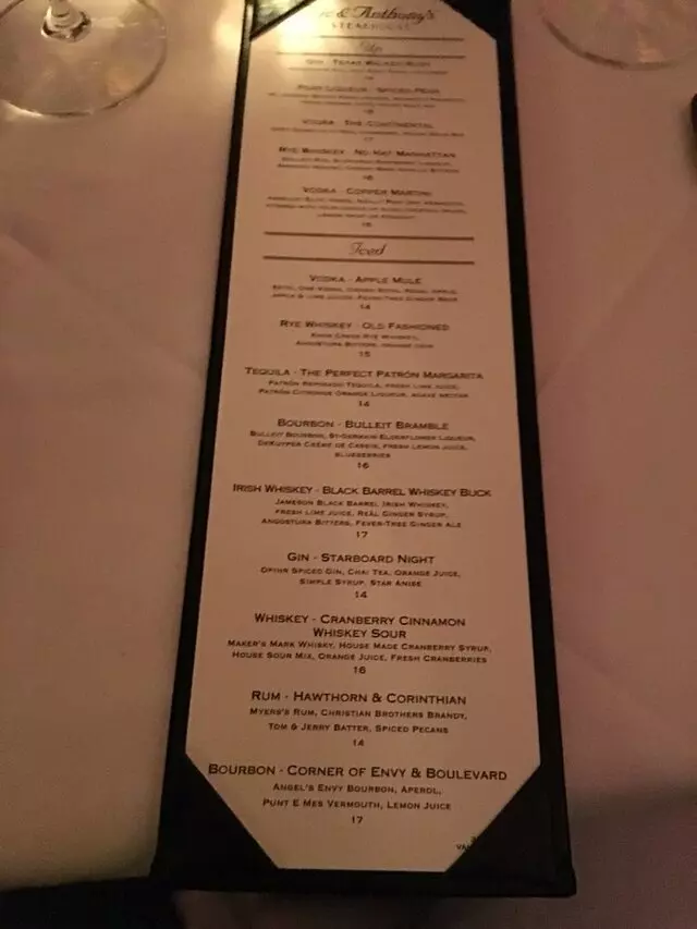 Vic & Anthony’s Steakhouse
