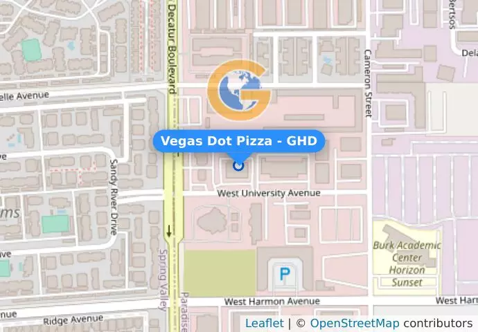 Vegas Dot Pizza - GHD
