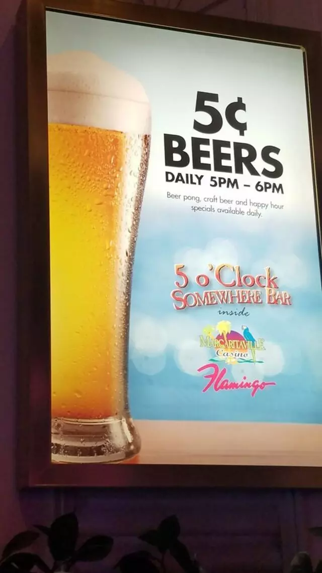 5 O’clock Somewhere Bar