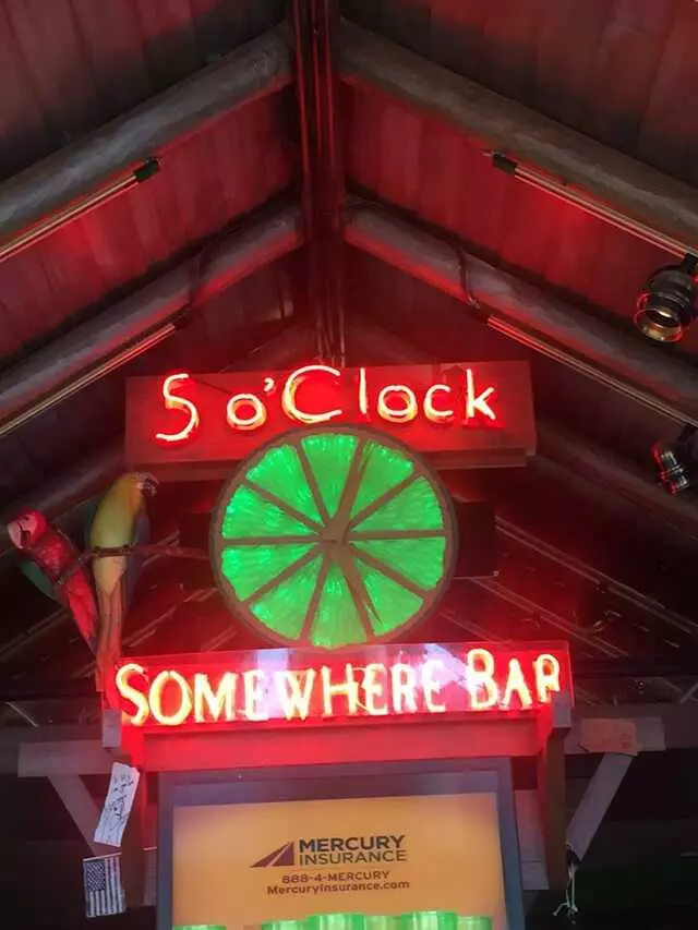 5 O’clock Somewhere Bar