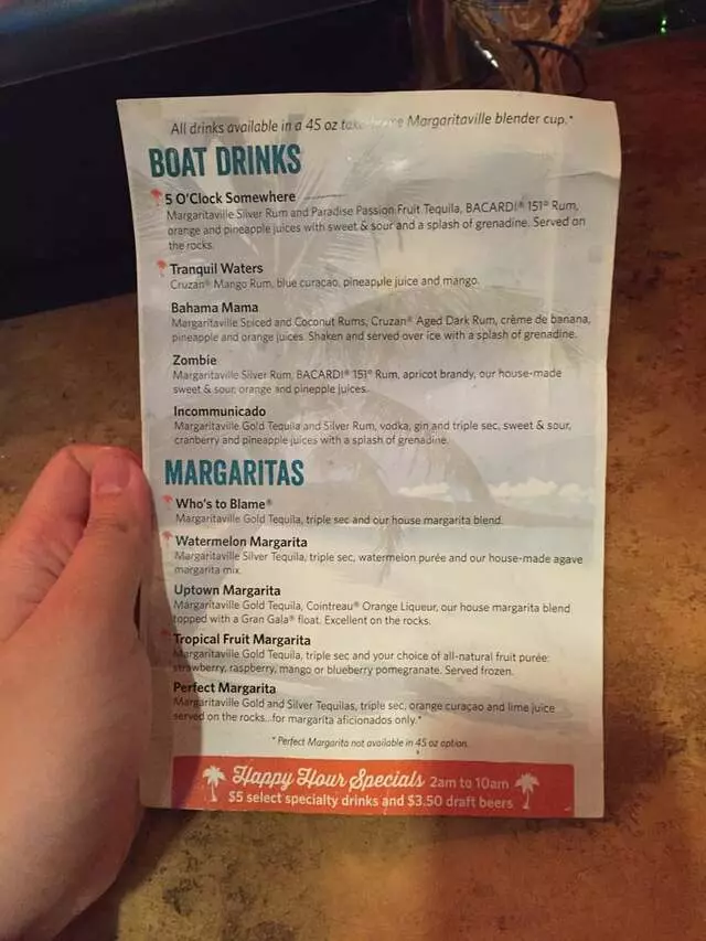 5 O’clock Somewhere Bar
