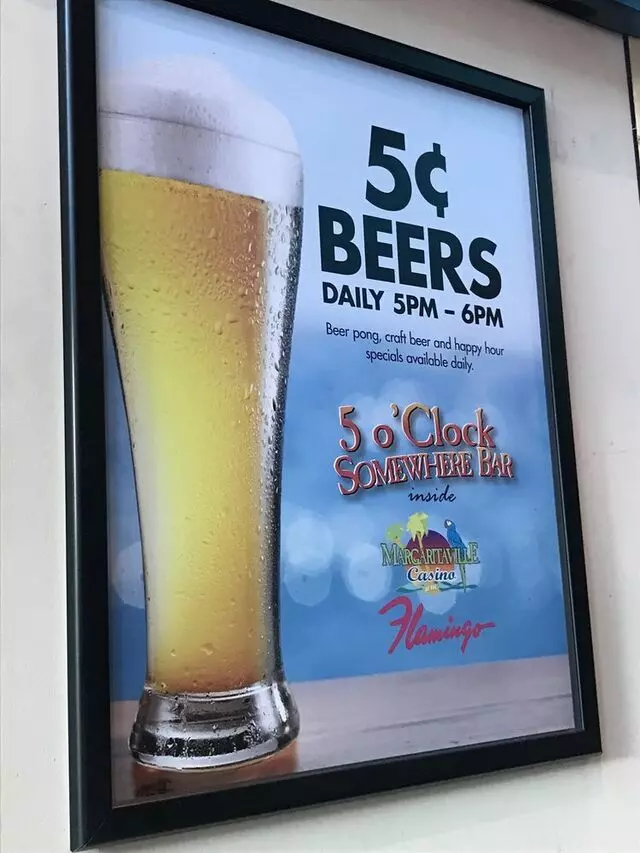5 O’clock Somewhere Bar