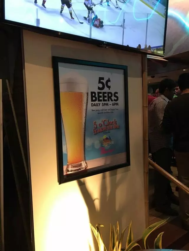 5 O’clock Somewhere Bar
