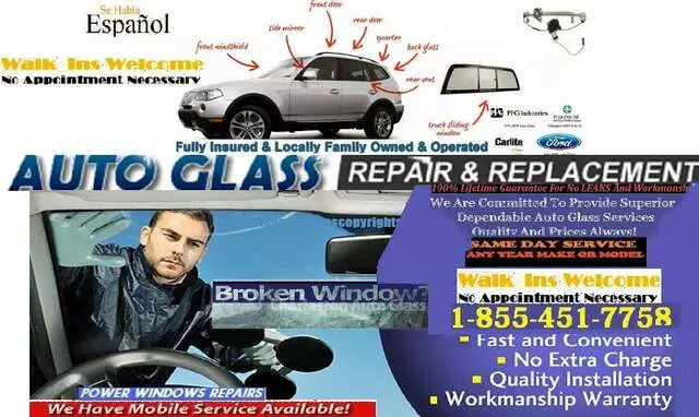 Auto Electric Window Repairs & Auto Glass Services