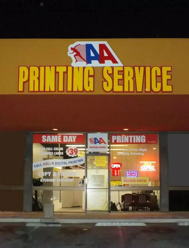 AA Printing Service