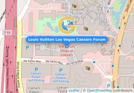 Louis Vuitton Las Vegas Caesars Forum