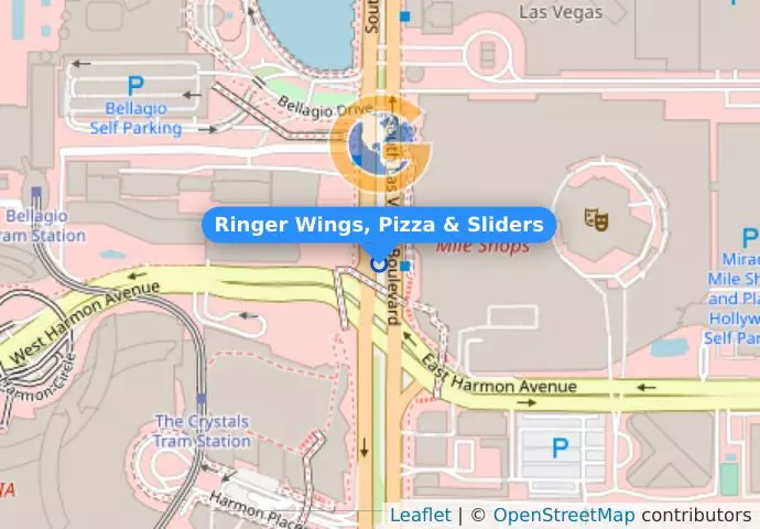 Ringer Wings, Pizza & Sliders
