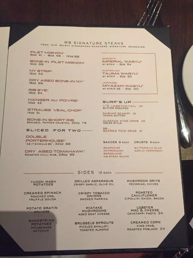 MB Steak