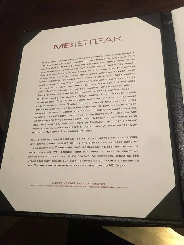 MB Steak