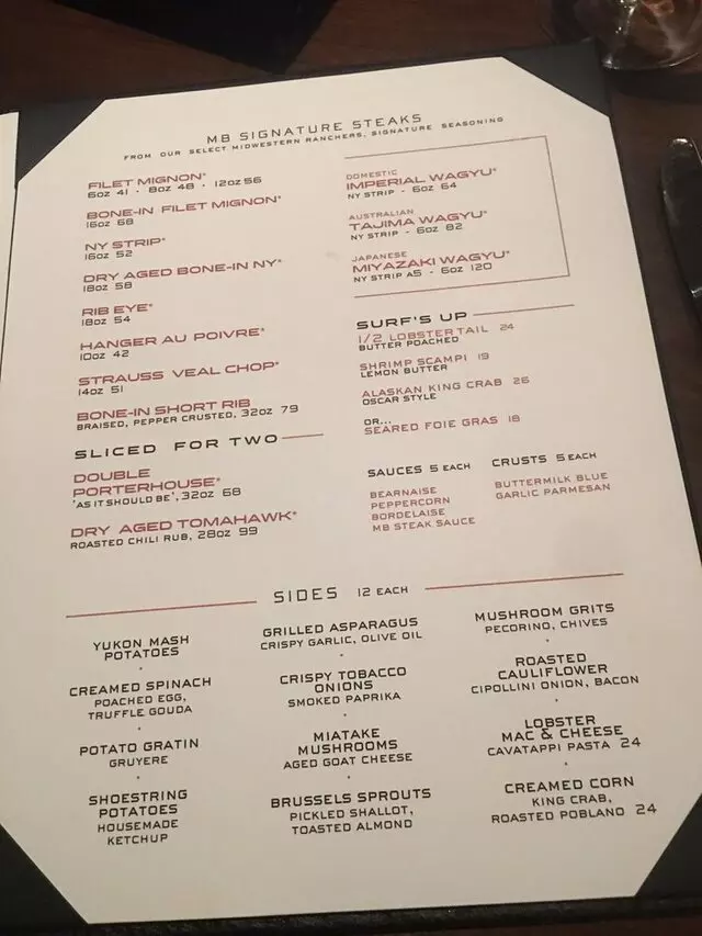 MB Steak