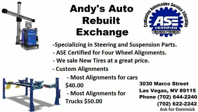 Andy’s Auto Rebuilt Exchange