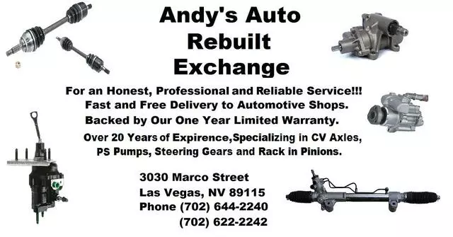 Andy’s Auto Rebuilt Exchange