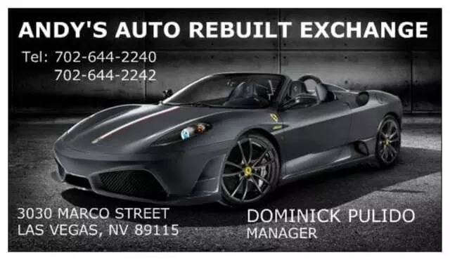 Andy’s Auto Rebuilt Exchange
