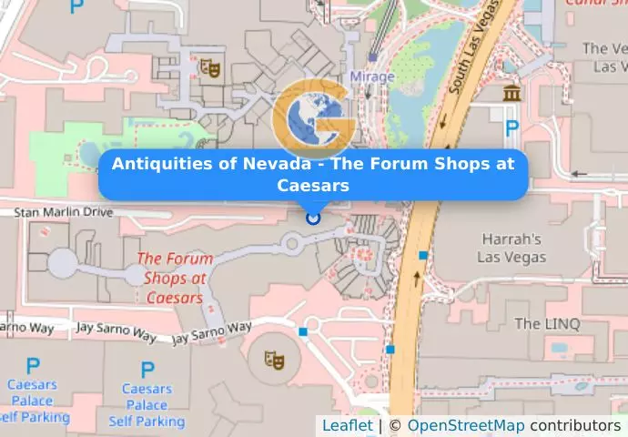 Antiquities of Nevada - The Forum Shops at Caesars
