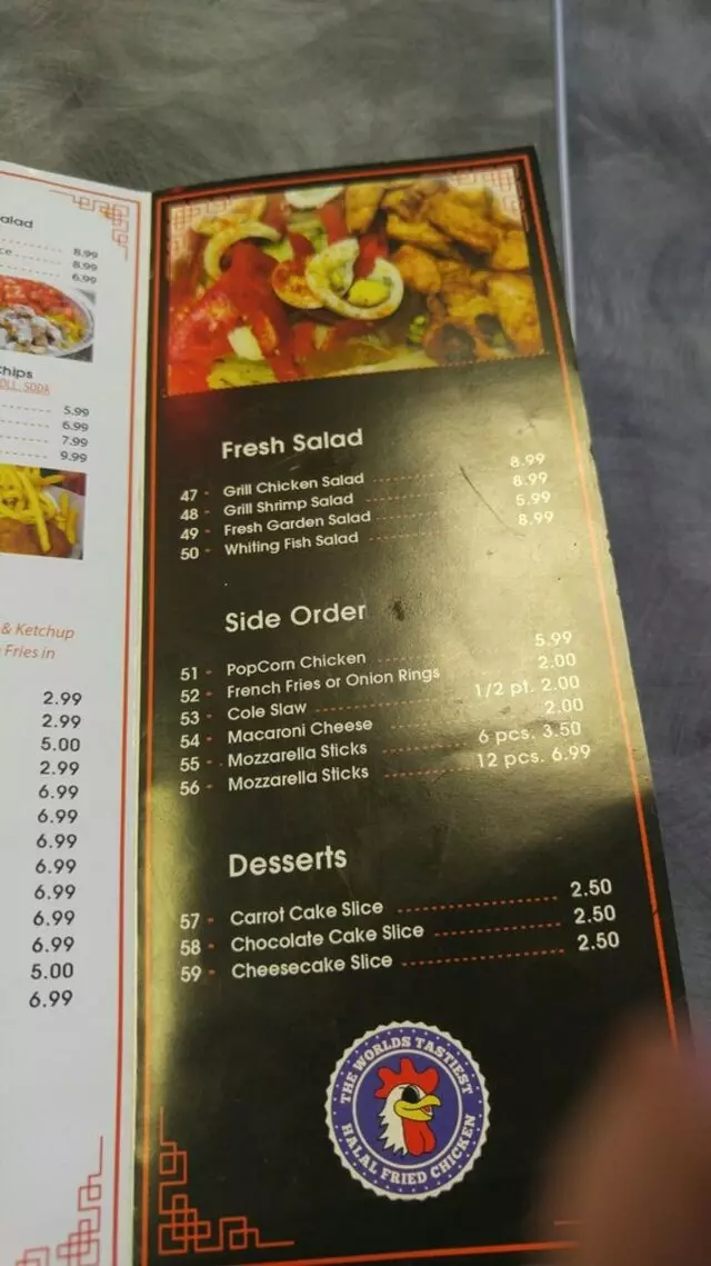 U.S Fried Chicken Halal