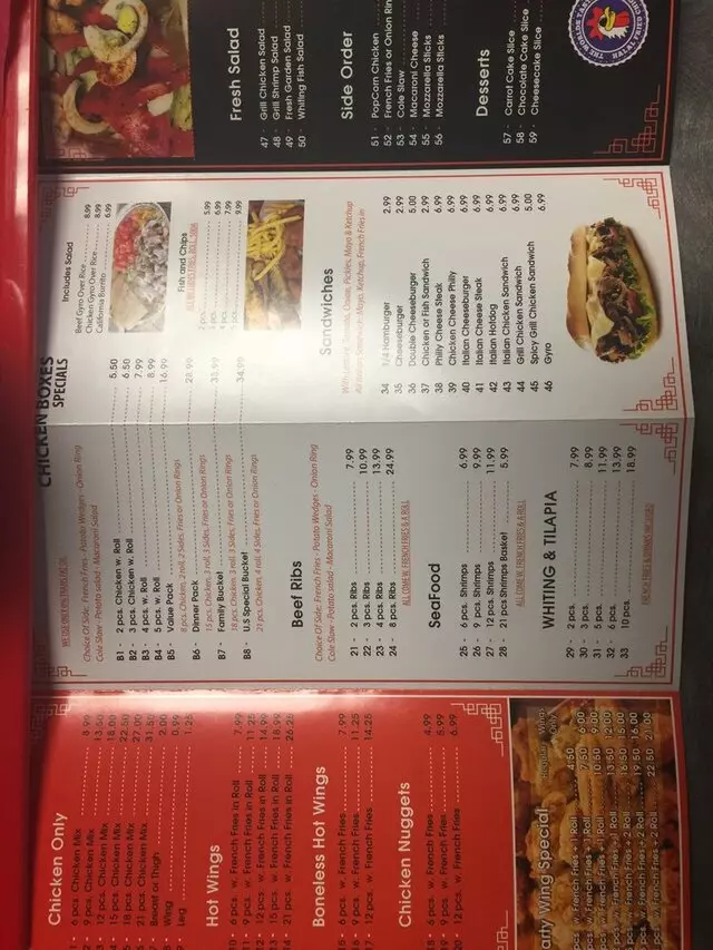 U.S Fried Chicken Halal