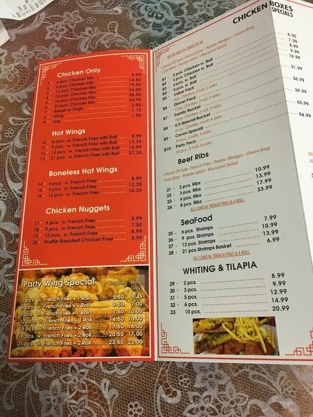 U.S Fried Chicken Halal