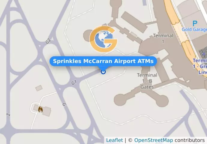 Sprinkles McCarran Airport ATMs