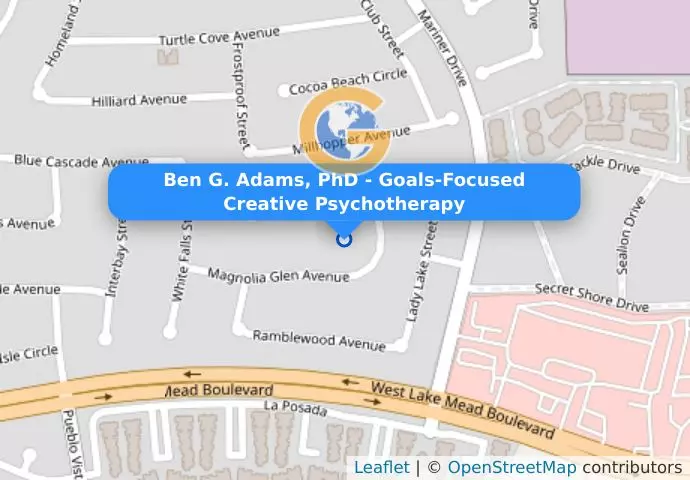 Ben G. Adams, PhD - Goals-Focused Creative Psychotherapy