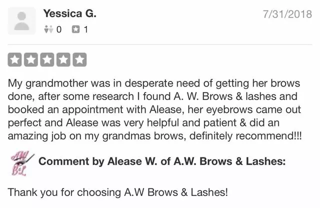 A.W. Brows & Lashes