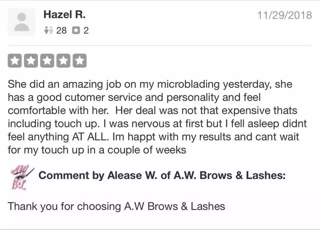 A.W. Brows & Lashes