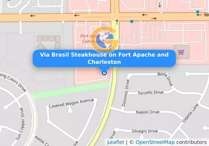 Via Brasil Steakhouse on Fort Apache and Charleston