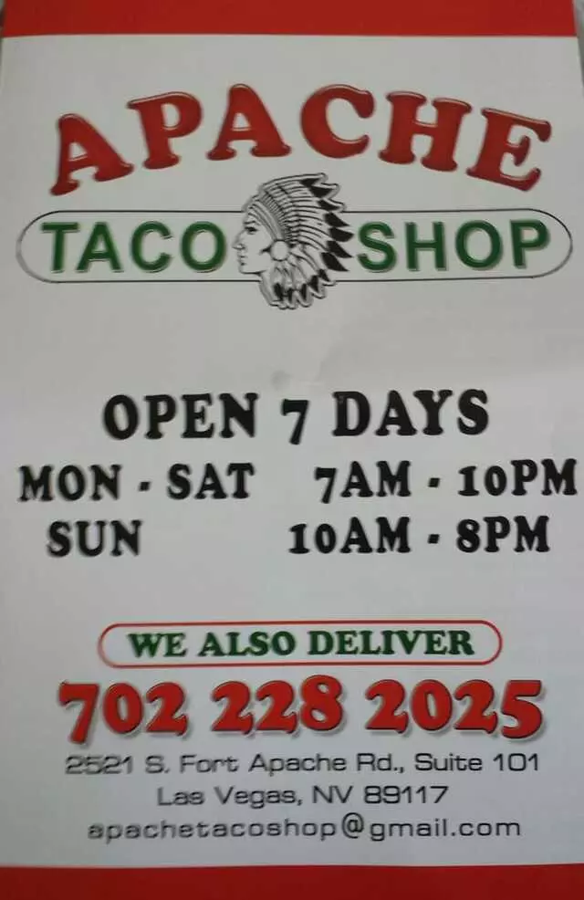 Apache Taco Shop