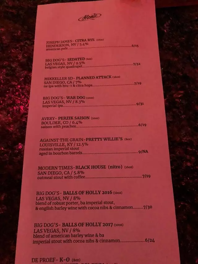 Atomic Liquors