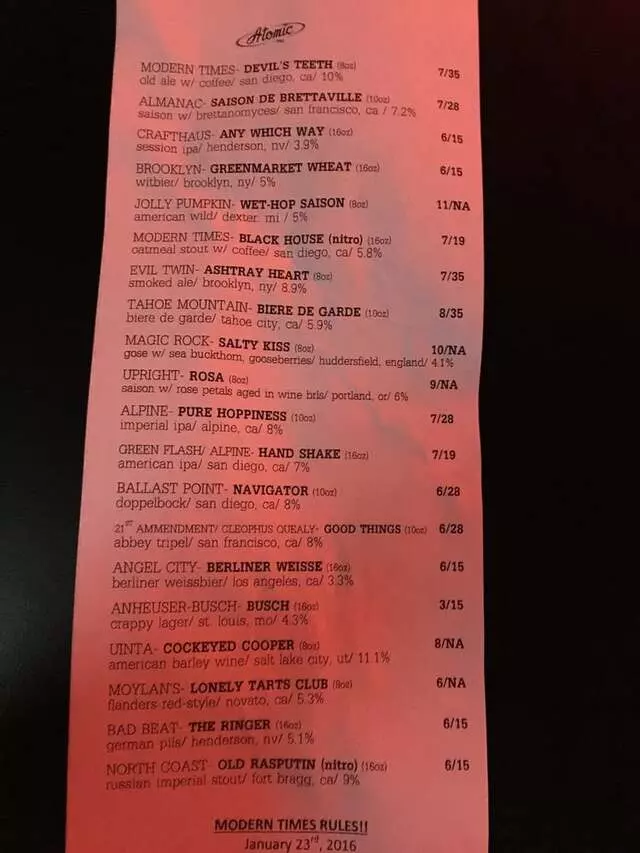 Atomic Liquors