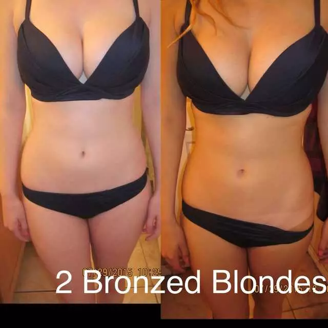 2 Bronzed Blondes