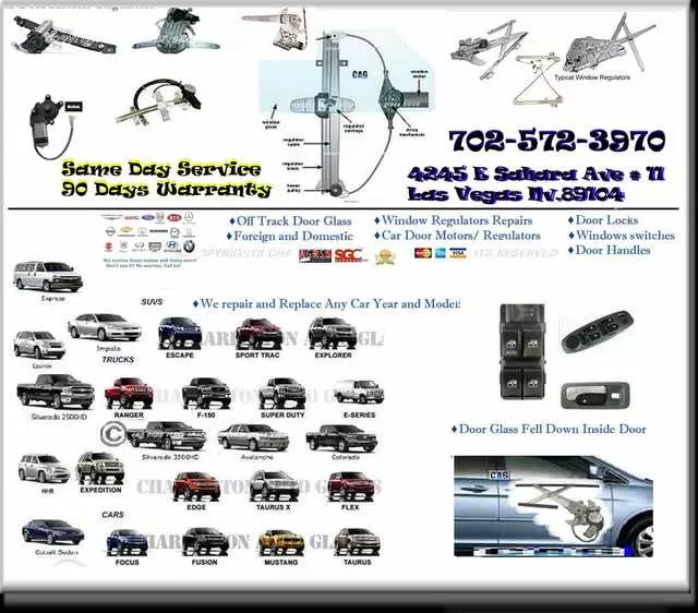 Auto Glass and Power Windows Repairs