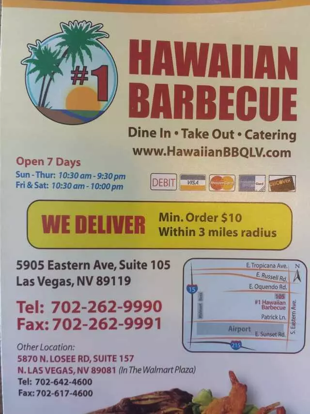 #1 Hawaiian Barbecue
