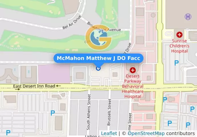 McMahon Matthew J DO Facc