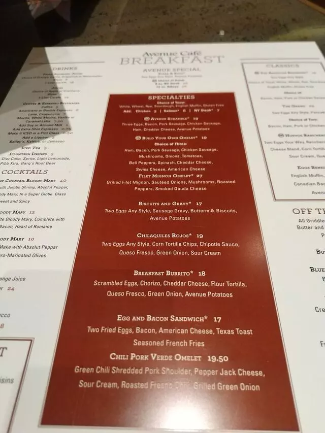 Avenue Cafe