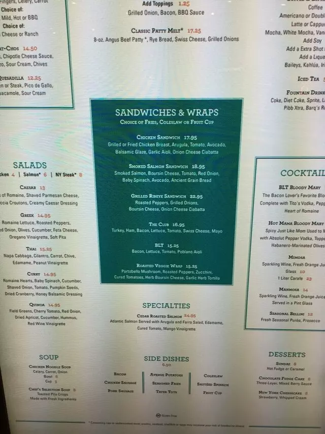 Avenue Cafe